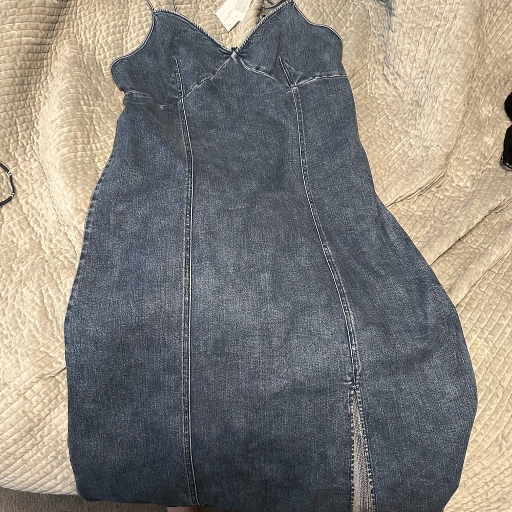 American Eagle midi Denim Dress